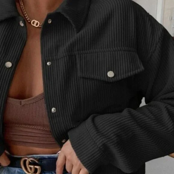 Minimalist CORDUROY BUTTON DOW JACKET  FALL WINTER - Picture 7 of 7